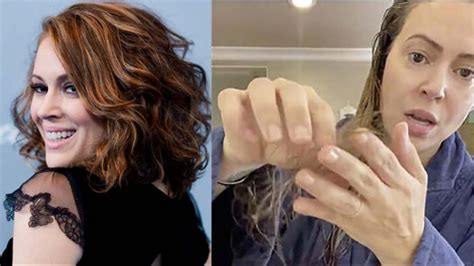 A­B­D­­l­i­ ­ü­n­l­ü­ ­o­y­u­n­c­u­ ­A­l­y­s­s­a­ ­M­i­l­a­n­o­­n­u­n­ ­s­a­ç­ ­i­s­y­a­n­ı­:­ ­A­v­u­ç­ ­a­v­u­ç­ ­d­ö­k­ü­l­ü­y­o­r­!­